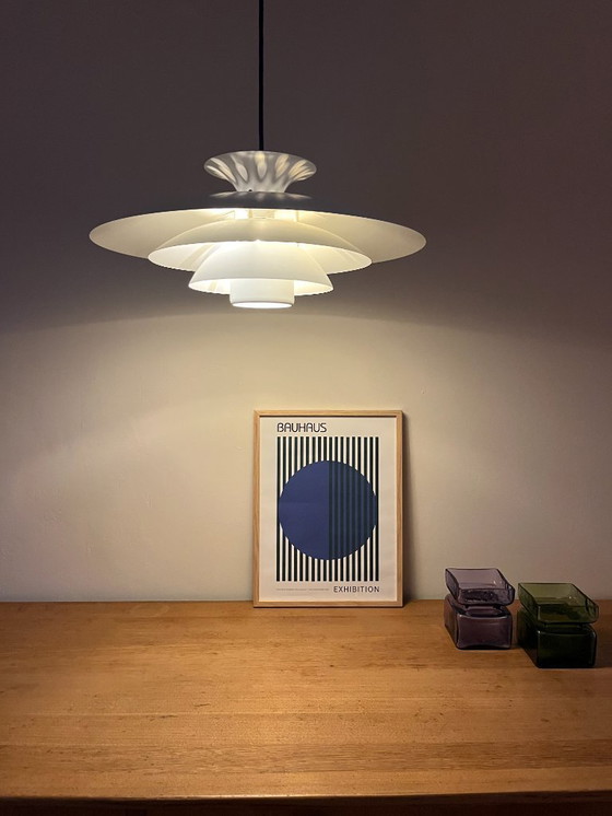 Image 1 of Lampada a sospensione vintage Danish Form Light 52511 - stile Louis Poulsen