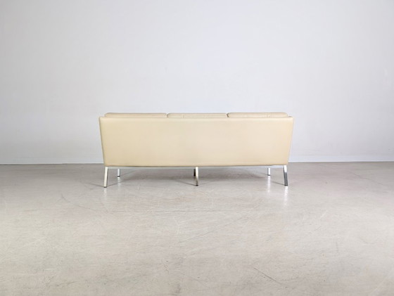 Image 1 of Original Roland Rainer Leder Sofa Couch WK Wohnen Wien 1980