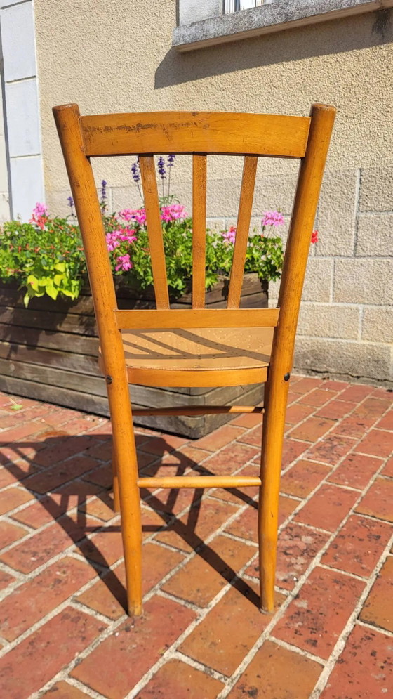 Sedia da bistrò – Sedie da pranzo, Wood, Vintage (photo 4 of 7)