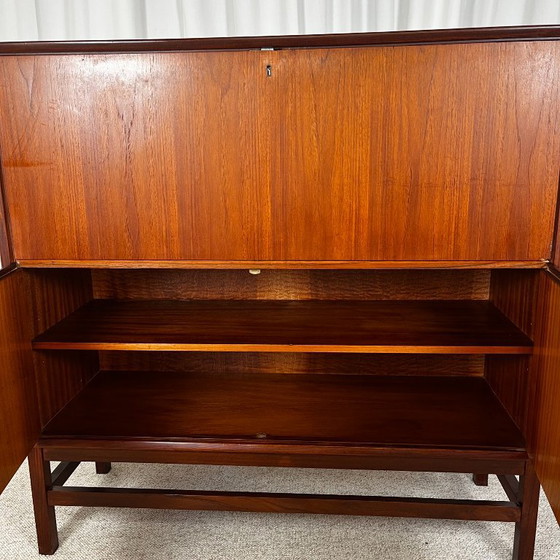 Raro Scrittoio Scandinavo Anni '60, Stile Marian Grabinski per IKEA – Credenze alte, Wood (photo 11 of 24)