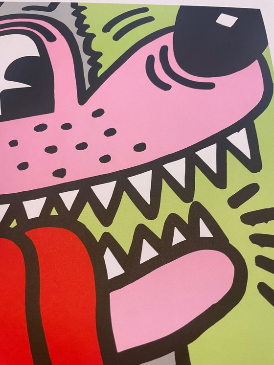 Image 1 of Keith Haring (1958-1990), Big Bad Wolf, 1984, Courtesy Tony Shafrazi Gallery, New York, copyright Estate of Keith Haring 1993, P