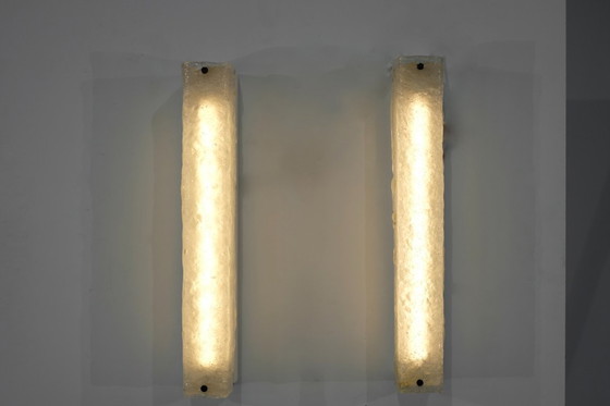 Image 1 of Grande coppia di appliques in vetro di Murano, Italia anni '70. Vintage