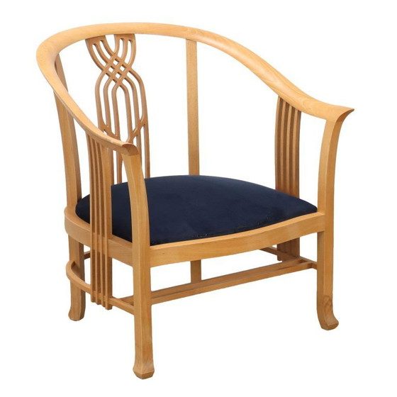 Image 1 of Giorgetti fauteuil uit de jaren 80