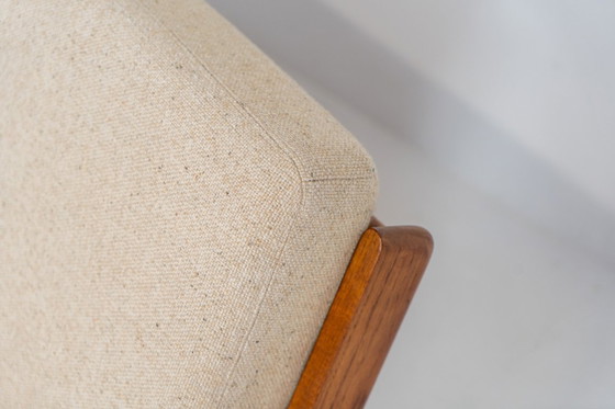 Image 1 of Early GE-290 3-seater sofa in oak by Hans J. Wegner for Getama (Denmark, 1953).