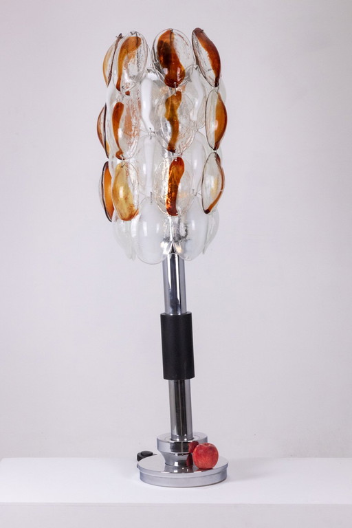 Lámpara de pie o de mesa. Años 70.