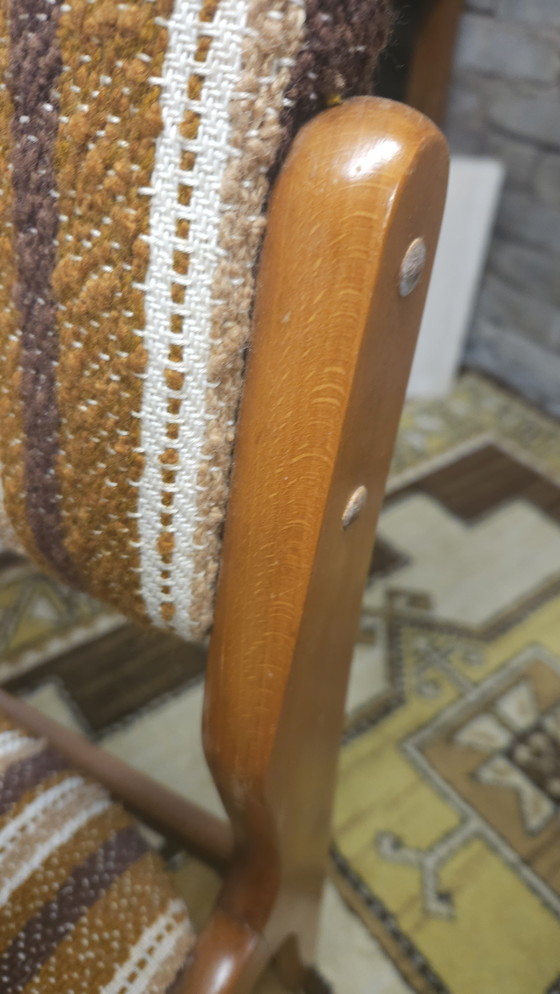 Image 1 of Set of 6 vintage Scandinavian chairs, 1970s