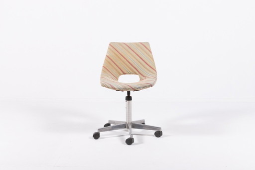 Zwei italienische Schreibtischstühle von Augusto Bozzi für Saporiti, 1970er Jahre