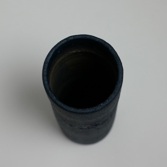 Grande Vaso da terra in ceramica testurizzata — Europa, c. anni '70 – Vasi (photo 10 of 10)