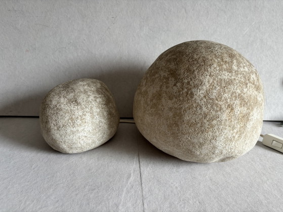 Image 1 of Vintage Falkenberg ‘Moon Rock’ Lamps 1980s