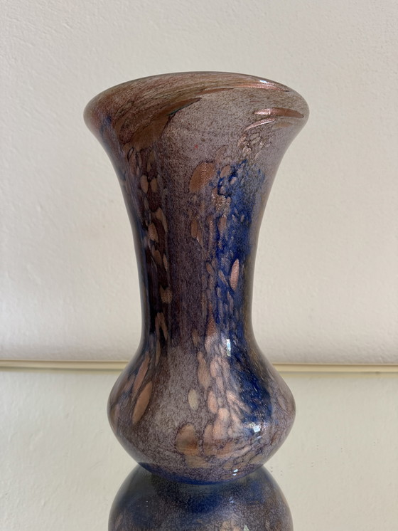 Image 1 of Jarrón de cristal de Murano de los años 80