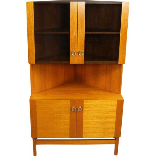 Vintage Corner Cabinet In Teak By P.Rimme's, 1960s