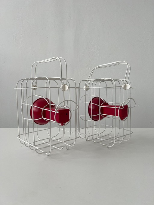 Set van twee IKEA PS 2017 LED-lampen van Matali Crasset – tafellampen, Plastic, Metal (photo 2 of 18)
