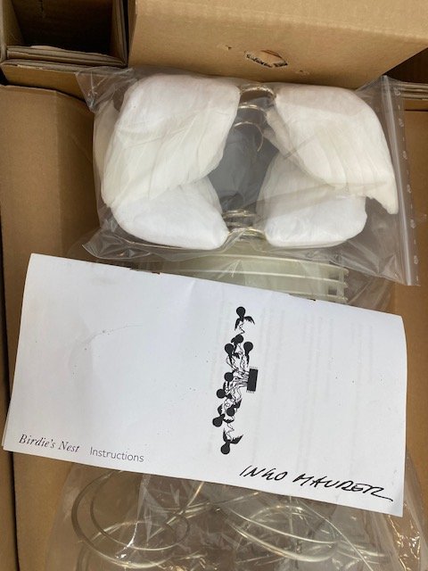 Image 1 of Ingo Maurer Birdie,s Nest  Plafondlamp