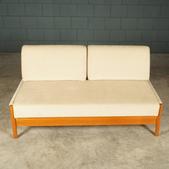 Image 1 of Satz dänischer Klappbänke - Den Blaa Fabrik - 1960s