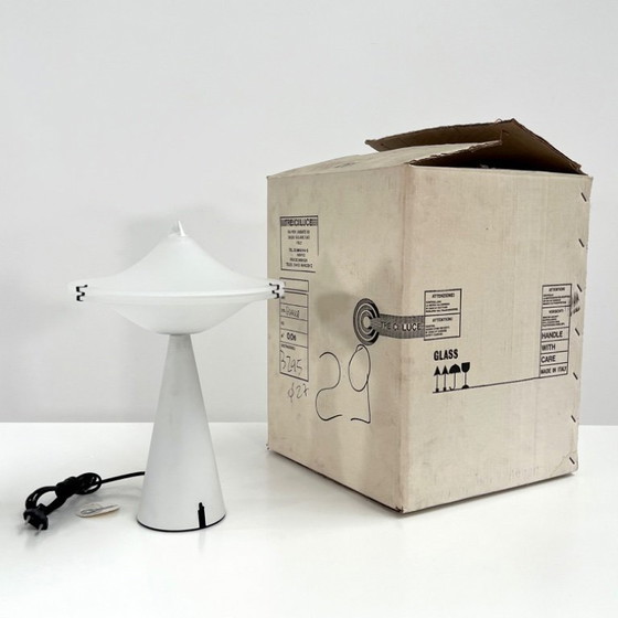 Image 1 of White Alien Table Lamp by Cesaro L. for Tre Ci Luce, 1980s