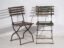 Antike klappbare Gartenstühle (ca. 1920). 4er-Set #33 – Wood, Iron (photo 20 of 25)