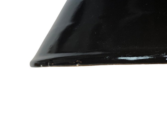 Image 1 of Industriëel - emaille - hanglamp - fabriekslamp - Italie - 90's