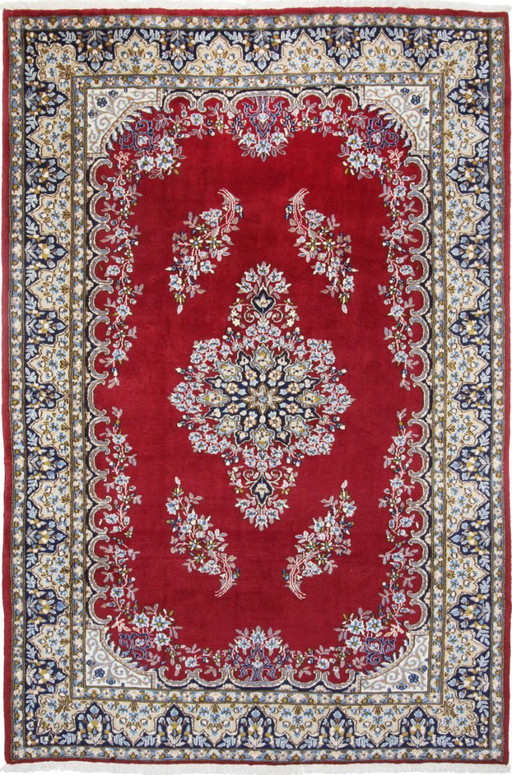 Original Persian Carpet Genuine Kirman Very Fine 275 X 185 Cm Top Condition