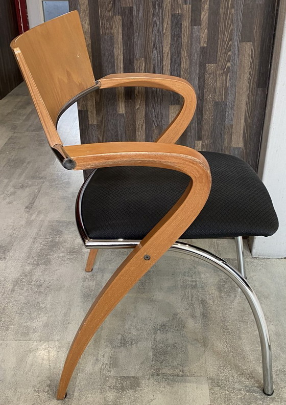 Image 1 of Een golfstoel van Francesco Zaccone voor Brunner ARRO, vintage jaren 80.