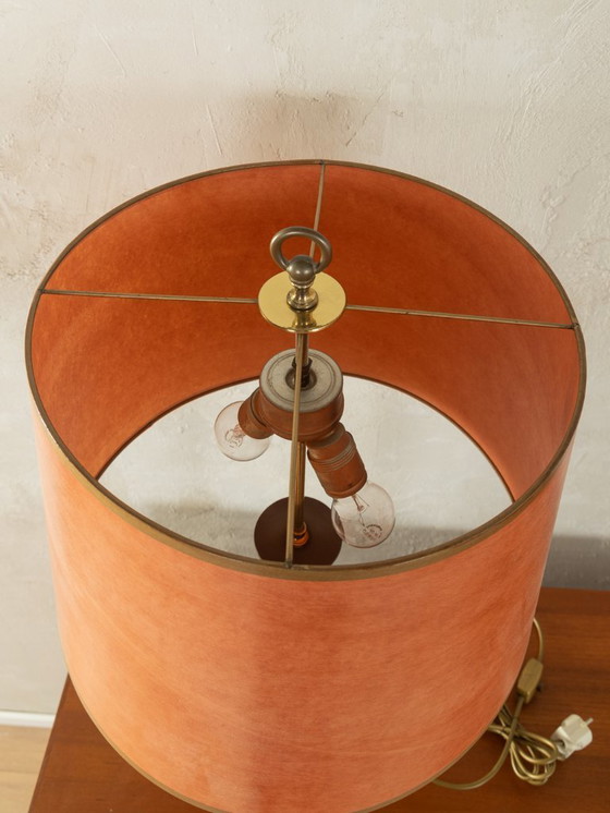 Image 1 of 2 große Messing-Tischlampen aus den 60er Jahren