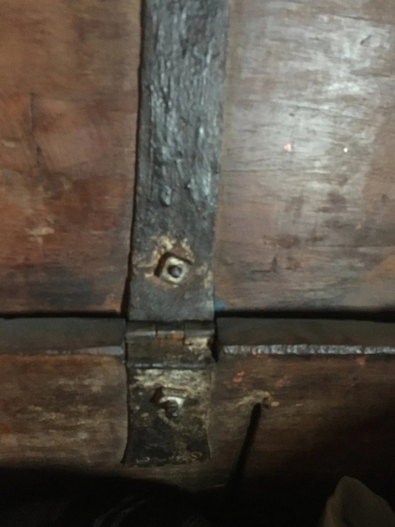 Blue Indian chest – Storage cabinet, Wood (photo 4 of 5)
