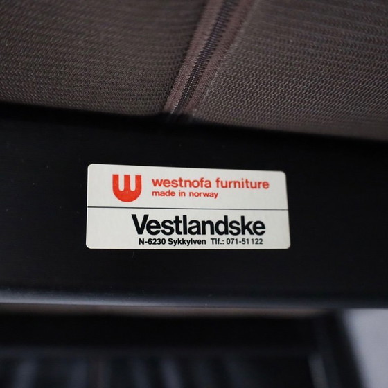 Image 1 of Loungestoel “Sinus” van Ingmar Relling voor Westnofa, jaren 70