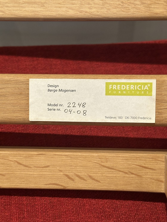 Image 1 of Mogensen-Stahl 2254 und Voetenbank 2248