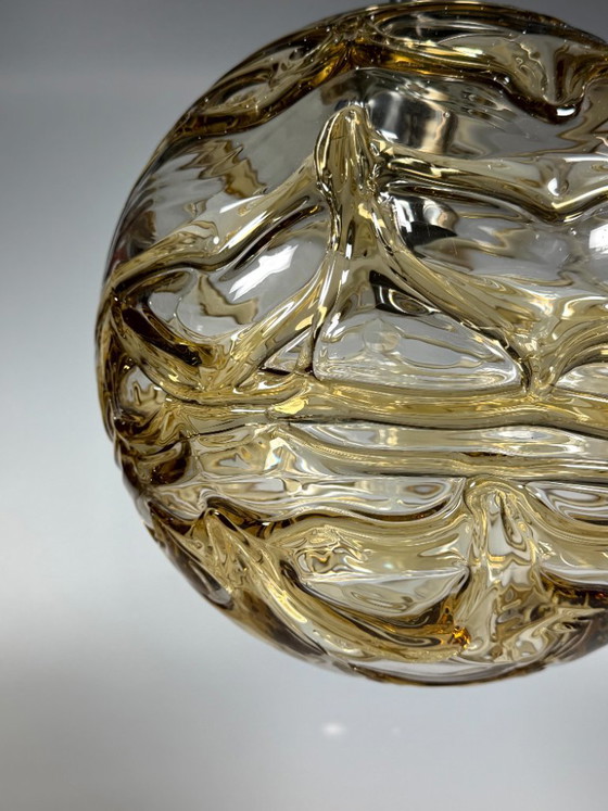 Lampada a sospensione Globe degli anni '60/'70 di Doria Leuchten, Germania. – Lampade a sospensione, Metal (photo 7 of 14)