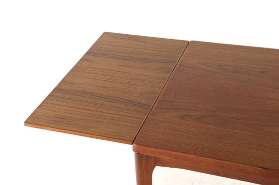 Image 1 of Henning Kjaernulf for Vejle extendable dining table table Danish vintage