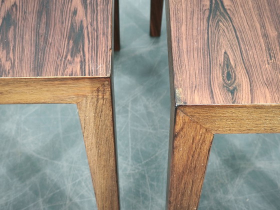 Image 1 of Tables gigognes Severin Hansen pour Haslev, Danemark, années 1960