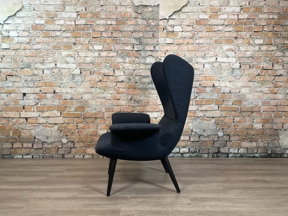 Moroso Longwave Armchair – Anthracite | Diesel Creative Team – Textile, Wood (photo 4 of 16)