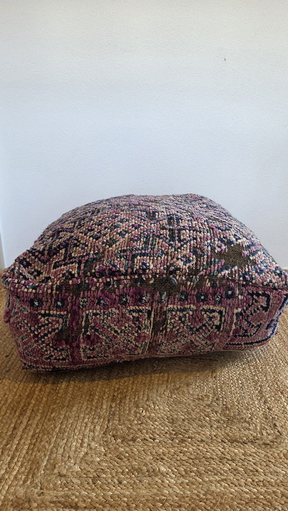 Image 1 of Vintage Berber pouf set
