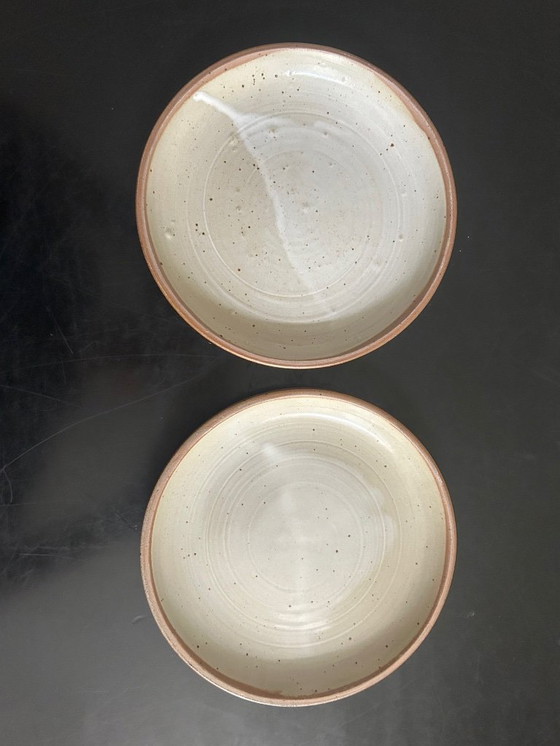 Image 1 of 7 piatti in gres 1970