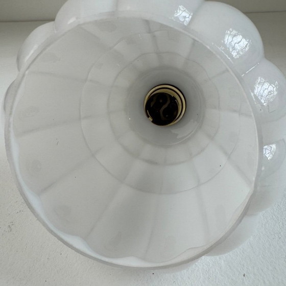 Image 1 of VINTAGE OPALINE WALL LIGHT
