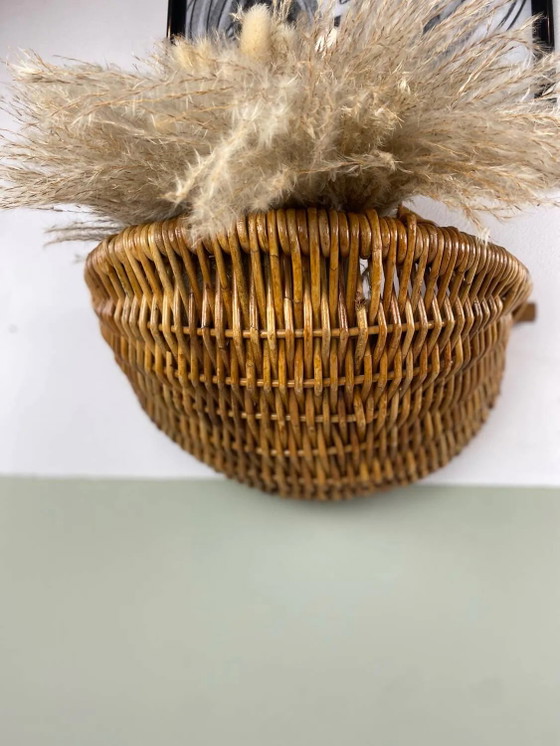 Panier mural en osier – Objets déco, Wicker, Rattan (photo 3 of 13)