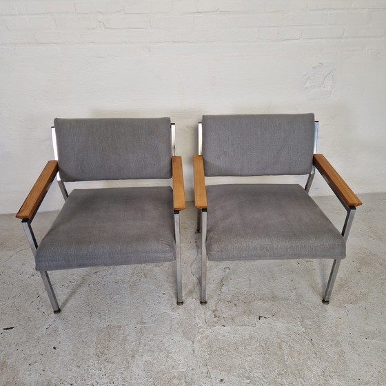 Image 1 of 2 sillones Polak AP, década de 1960, Países Bajos