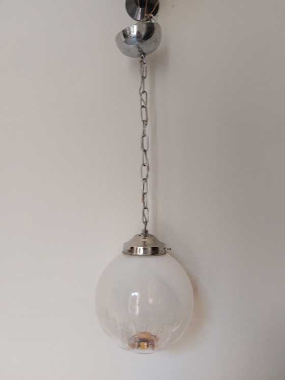 Image 1 of Mid-Century Murano Ceiling Light