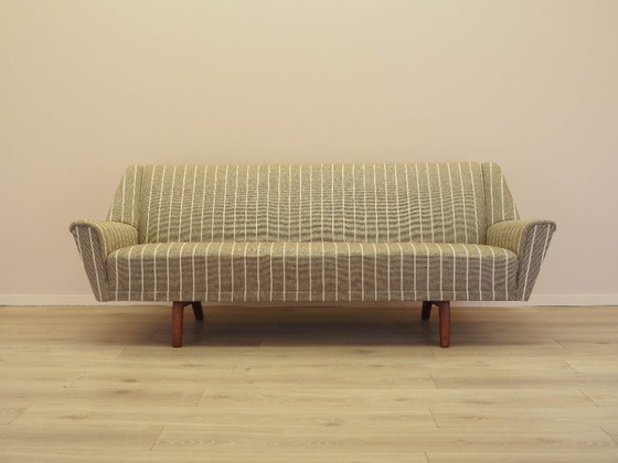 Image 1 of Beige bank, Deens design, jaren 70, gemaakt in Denemarken.