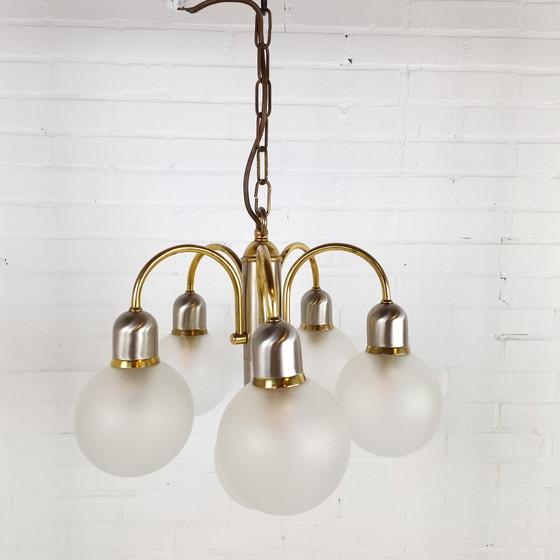 Image 1 of Lampe à suspension vintage Solken Leuchten, ère spatiale des années 70