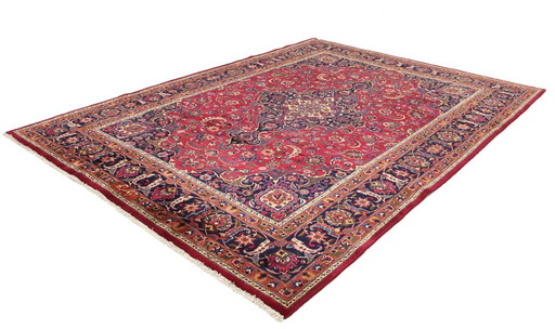 Original Perserteppich Keschan,Kashan Rot 340 x 250 cm Top Zustand Klassik Alt