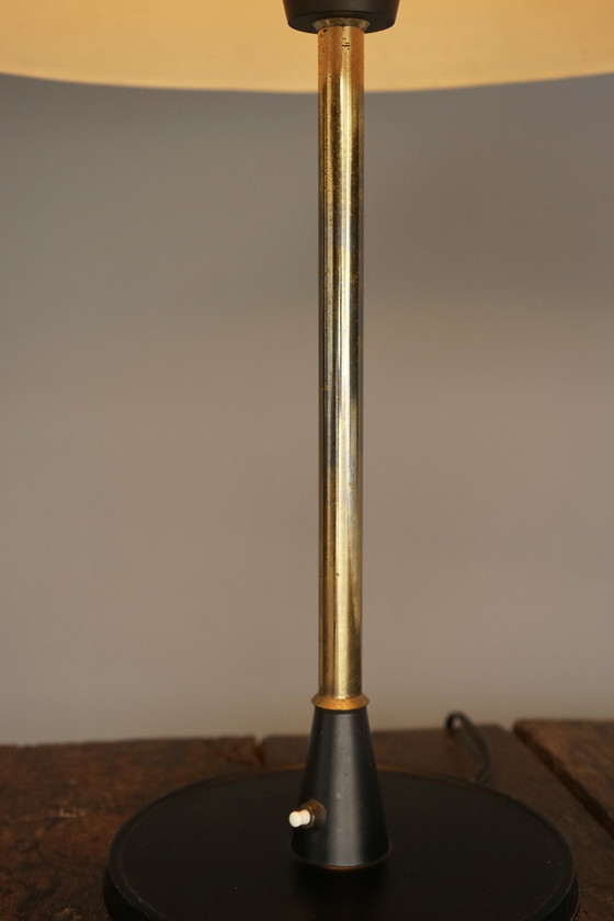 Image 1 of Vintage Table Lamp Attributed to Lyfa, Denmark, 1950s