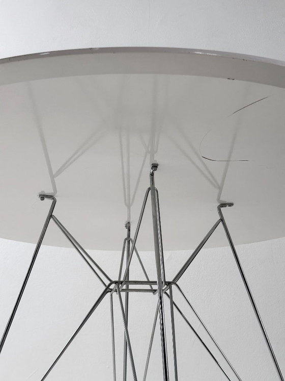 Image 1 of White Round DSR Dinner Table