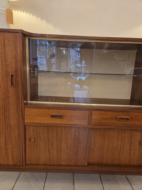 Image 1 of Vintage Highboard/sideboard, Teak, Netherlands 1960s