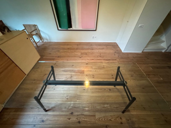 Image 1 of Glass vintage table