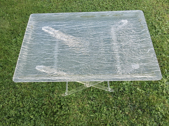 Image 1 of Roche Bobois plexiglazen bijzettafel, 1970