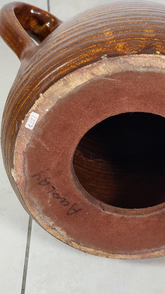 Image 1 of Vloervaas Accolay Frankrijk 1960