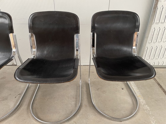 Image 1 of Vintage Cidue C2 Chairs Willy Rizzo