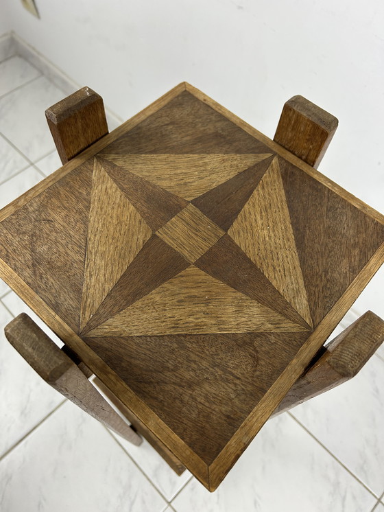 Image 1 of Art Deco Pflanzentisch Beistelltisch