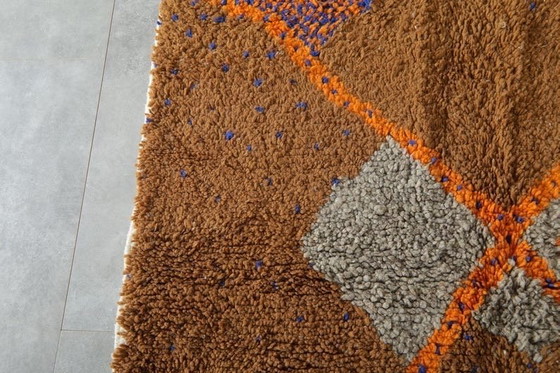 Image 1 of Tapis berbère tissé main traditionnelle taille 250/150 cm