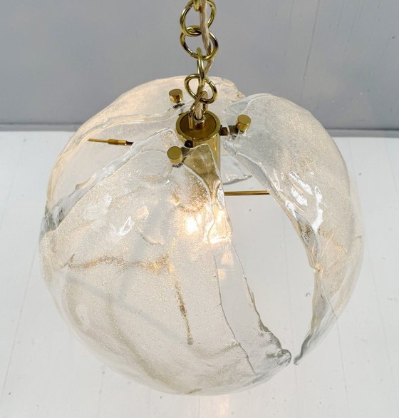 Image 1 of Lampada da soffitto/sospensione di Kaiser Leuchten, vetro di Murano, Germania, anni '60